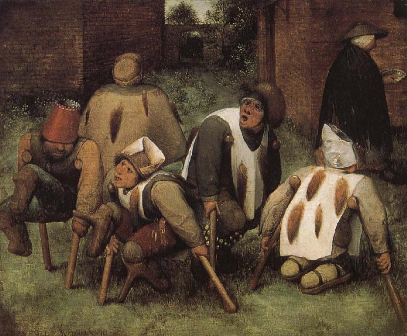 Pieter Bruegel Beggars Germany oil painting art